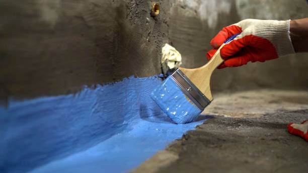 SJ Waterproofing Pros commercial waterproofing team near Lennon, MI